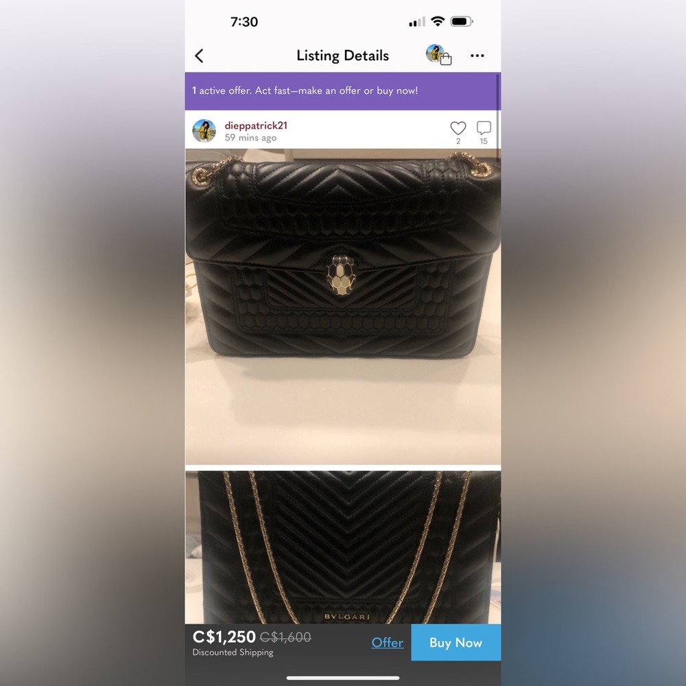 Buyers beware scammer alert bvlgari